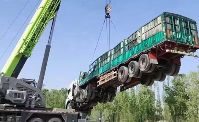 清城区道路脱困救援案例